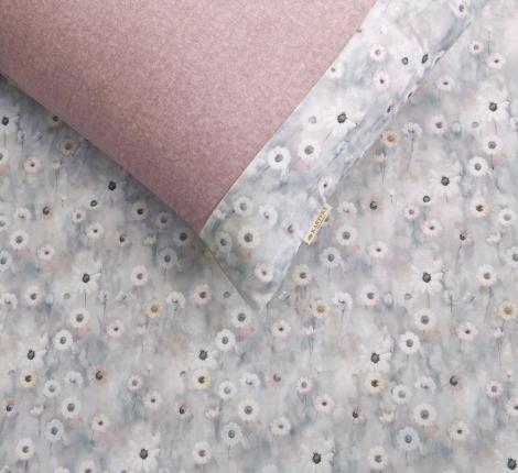 Постельное бельё "KARTEKS" жаккардовый сатин АКВАРЕЛЬ CVP 07, Евро