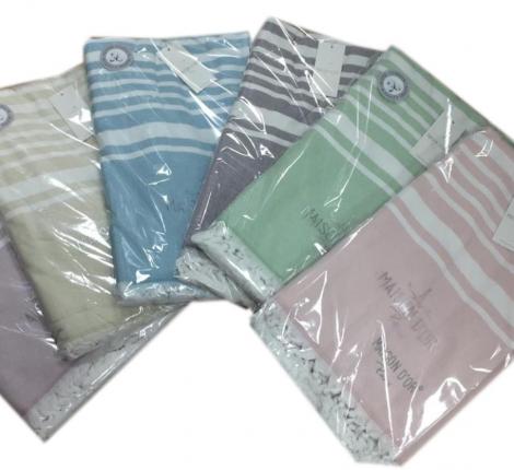 Полотенце для сауны Maison D'or "BABETTE" 100х200, зелёный