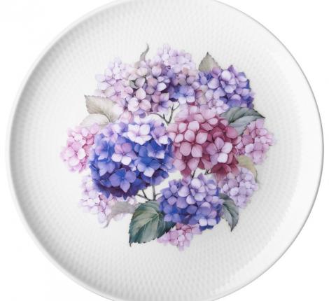 Набор закусочных тарелок 2 шт. "HORTENSIA" 415-2293, диаметр 20,5 см