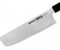 Нож кухонный &quot;Samura OKINAWA&quot; Накири 172 мм, палисандр (с тату)