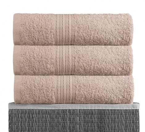 Простыня махровая BAYRAMALY 180х210, Светло-серая