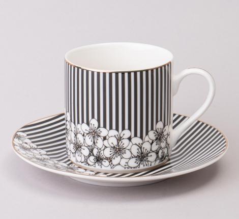 Кофейный набор "TOP STYLE" 165-612 на 2 персон, 4 предмета (180 мл)