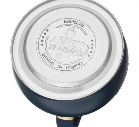 Чайник со свистком "ТЮДОР" 937-841, 3,0 л (ночной синий)