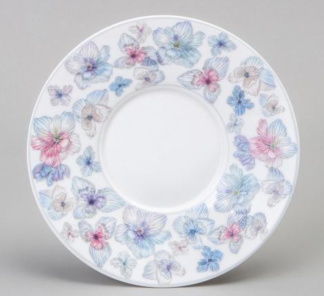 Чайный набор "BLOSSOM" 165-590 на 6 персон, 12 предметов (250 мл)