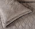 Покрывало "Sofi de Marko" Нобилис (серый) Велюр, 240х280