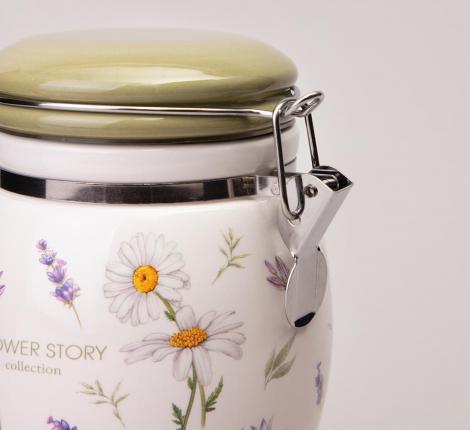 Банка "FLOWER STORY", 750 мл