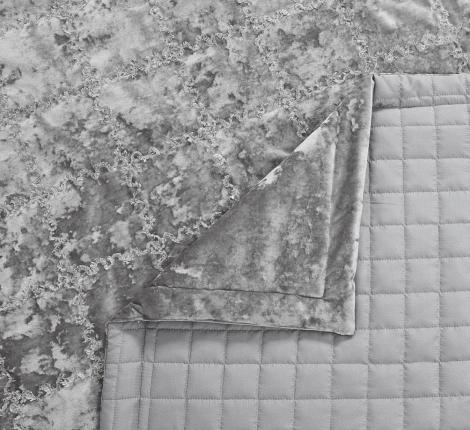 Покрывало велюровое Valtery PMST-32, 240х260 (наволочки 50х70-2шт.)