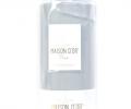 Простыня на резинке с наволочками &quot;Maison D'or&quot; Страйп-сатин (серый), 180х200