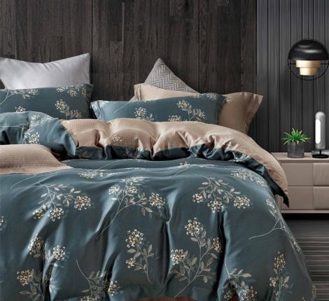 Постельное белье "Famille" ТР-76 Тенсел, 2 спальный