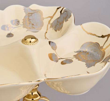 Фруктовница на ножке "Lefard" 46-1391, 25,5*25,5*19 см