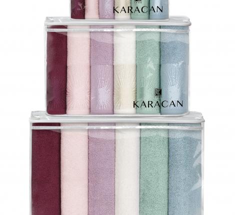 Набор махровых полотенец KARACAN "Hawai", 30х50-6 шт.