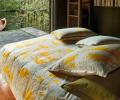 Постельное бельё "Blanc des Vosges" OASIS SOTEIL (желтый) Сатин ДеЛюкс, Евро
