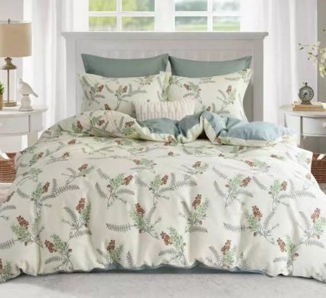 Постельное бельё "Sailid" B-243-1 Сатин, 1,5 спальный