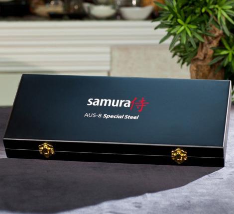 Набор из 3 ножей &quot;Samura Mo-V&quot; в подарочной коробке(10, 21, 85), G-10