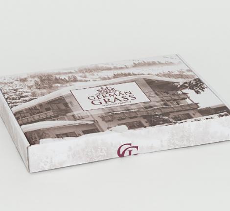 Простыня на резинке "ASH GREY ALLURE GRASS" Мако-Сатин, 200х200х40