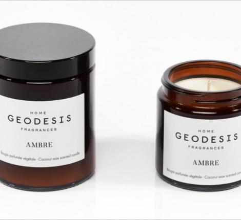 Свеча ароматическая "Geodesis"  Amber, 150 грамм