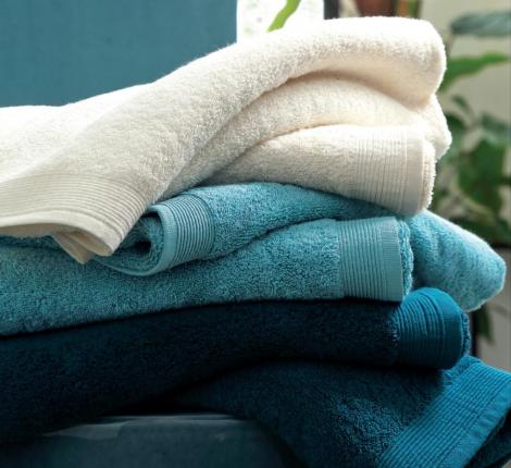 Полотенце махровое "Blanc des Vosges" UNI BLANC (белый), 55х110