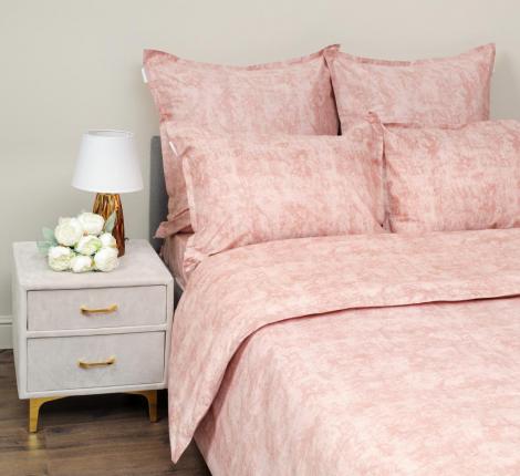 Постельное белье "Sofi de Marko" Стефани (пудра) Сатин, Семейный