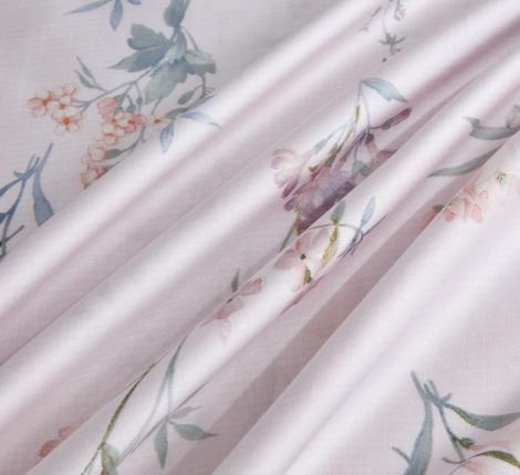 Комплект простыни "Asabella" 2191-3P Тенсел, 240х260 с 2 наволочками 50х70 см