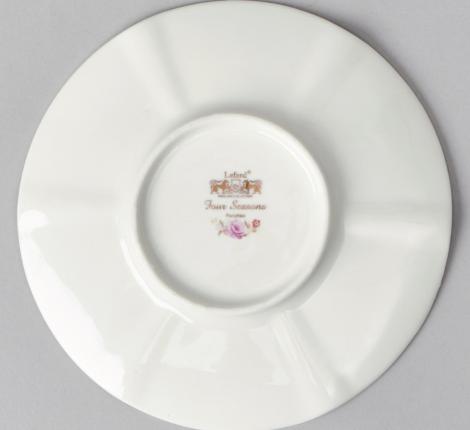 Чайный набор "ВРЕМЕНА ГОДА" 42-566 на 6 персон, 12 предметов (250 мл), розовый