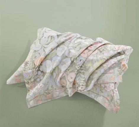 Постельное бельё "Asabella" 2374-6 Сатин, Евро