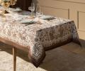 Скатерть с пропиткой SANTALINO "ROYAL GARDEN" 140х300 см, белый