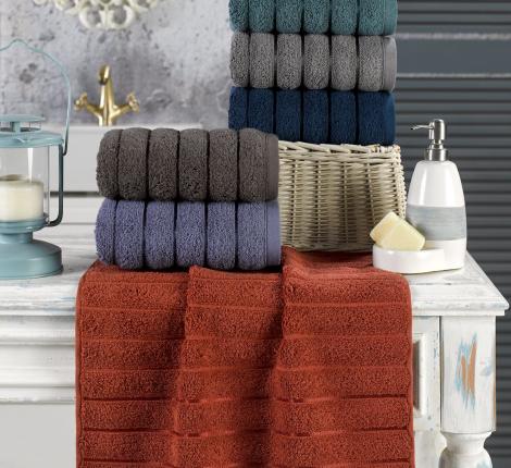 Набор махровых полотенец "PHILIPPUS" 70х140 (1/6 ) PLATINUM (A142) BARBAROS