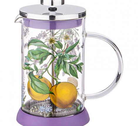 Френч-пресс "ПРОВАНС ЛИМОНЫ" 894-119, 600 мл