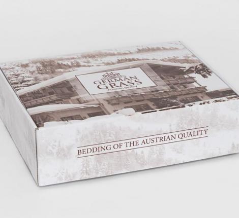 Постельное белье "NUDE PINK ALLURE GRASS" 5816050 Мако-Сатин, Евро простыня на резинке