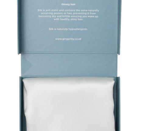 Наволочка шёлковая "Gingerlily" BEATY BOX ivory (слоновая кость), 50х70