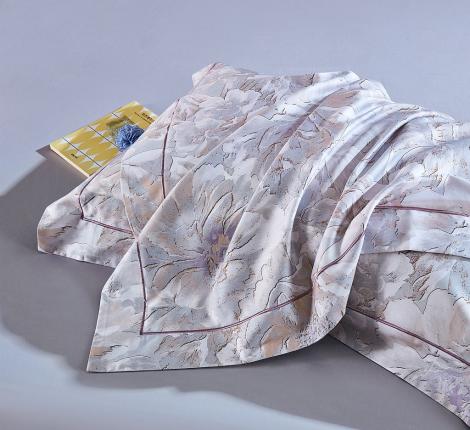 Постельное белье "Asabella" 2263-6 Мако-Сатин, Евро