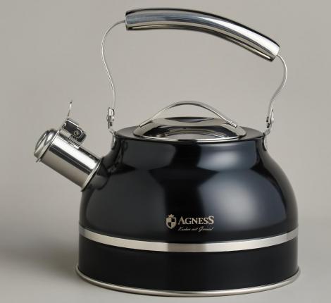 Чайник со свистком "AGNESS" 914-303, 2,7 л