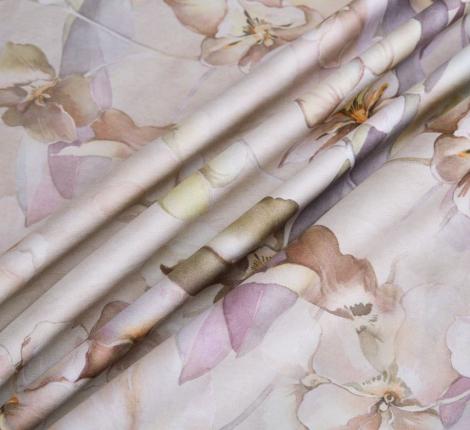 Постельное белье "Asabella" 2184-6 Мако-Сатин, Евро