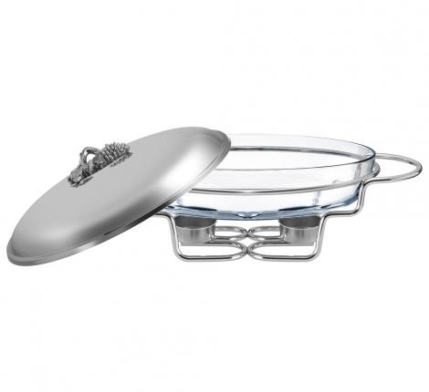 Мармит со стеклянной формой для запекания "HARMONY", 2,2 л