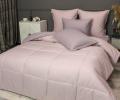 Постельное белье с одеялом "Kazanov.A." Шеффилд (лаванда жемчуг пудра) Сатин, Евро