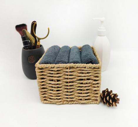 Набор махровых салфеток "Sofi de Marko" Джоди 30х30(4шт), темно-серый