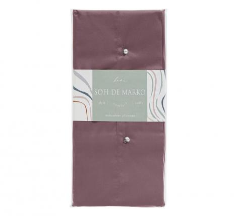 Наволочка "Sofi de Marko" Premium Mako (пурпурная дымка), 70х70 