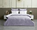 Постельное белье с одеялом "Kazanov.A." Акация (лаванда платина) Велюр/Egypt Cotton, Семейный