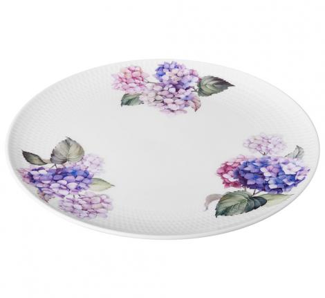 Набор обеденных тарелок 2 шт. "HORTENSIA", диаметр 25,5 см