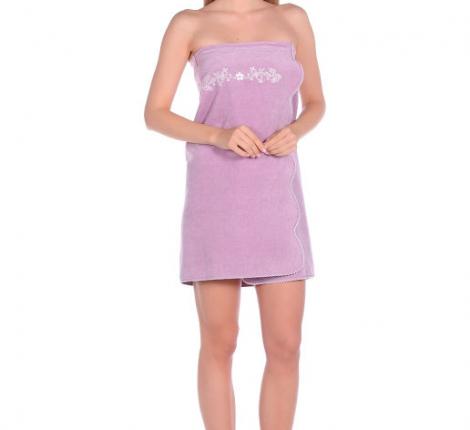 Набор для сауны женский Maison Dor "BELLE" (фиолетовый)