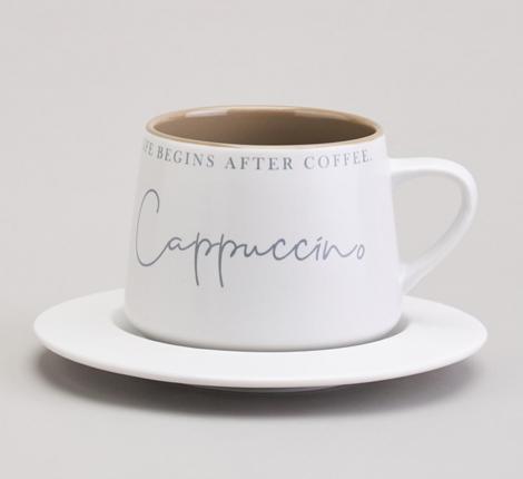 Чайный набор "COFFEEMANIA" на 2 персоны, 4 предмета (320 мл)