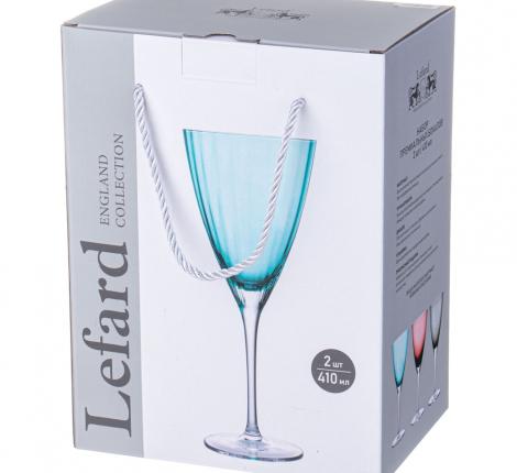 Набор бокалов для вина 2 штуки "MIRAGE" EMERALD, 410 мл