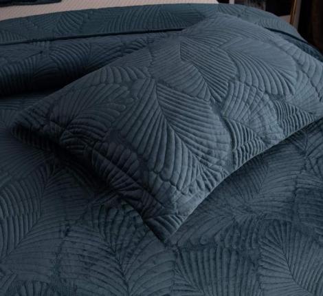 Покрывало "Sofi de Marko" Ноэль (синий) Велюр, 240х260