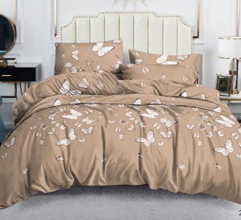 Постельное бельё "Cleo" Art Color 31/284-AC Полисатин, Евро