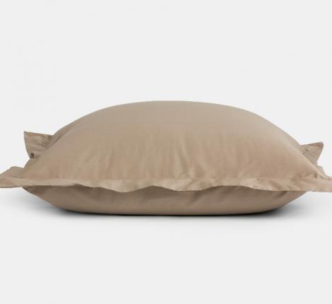 Наволочка "CARAMEL BEIGE ALLURE GRASS" Мако-Сатин, 70х70 (2шт)