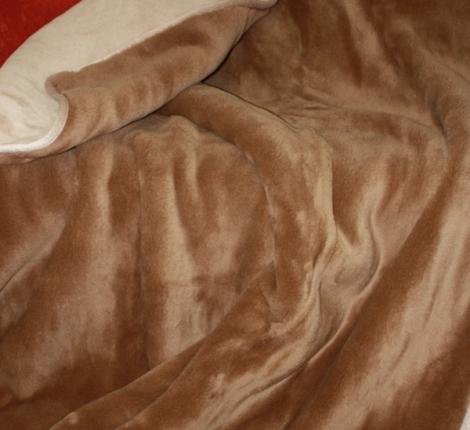 Одеяло тёплое Magic Wool &quot;Верблюд Капучино/Шоколад&quot;, 200х220