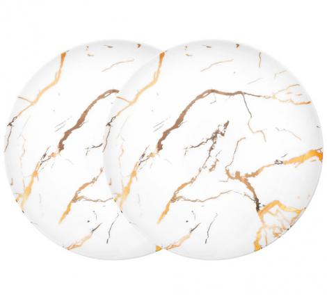 Набор закусочных тарелок 2 шт. "FANTASY", диаметр 18.5 см