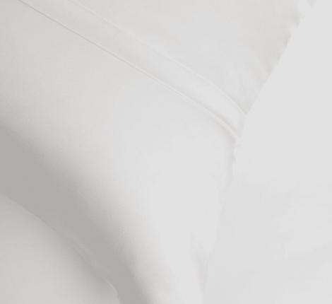 Постельное белье "CREAMY WHITE GRASS" Шёлк, Евро