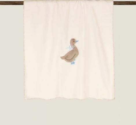 Плед детский "Little Blue Duck", 75х100