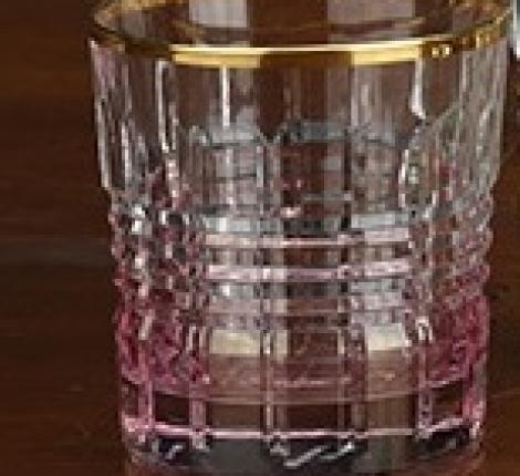 Набор стаканов 6 штук "TAURUS LIGHT" хрустальное стекло, высота 9,5 см